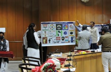 National Lok Adalat Awareness Poster Release Programme on 08 May, 2022.