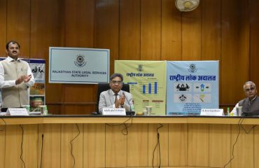 National Lok Adalat Awareness Poster Release Programme on 08 May, 2022.
