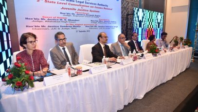 2nd State Level Consultation on Issues Related to Juvenile Justice System on 21.09.2019