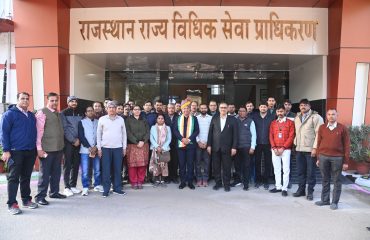 Republic Day Celebration at Rajasthan State Legal Services Authority (26 January, 2026)