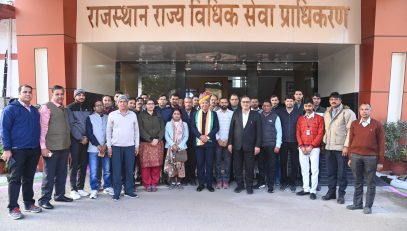 Republic Day Celebration at Rajasthan State Legal Services Authority (26 January, 2026)