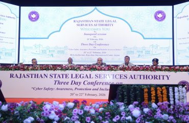 Working Session on 21th Feburary, 2026 of Three Days Conference on “Cyber Safety: Awareness, Protection and Inclusive Access to Justice”