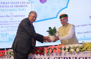 Valedictory Session on 22th Feburary, 2026 of Three Days Conference on “Cyber Safety: Awareness, Protection and Inclusive Access to Justice”