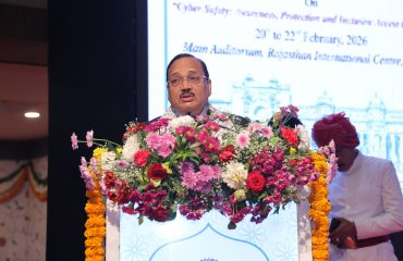 Inaugural Session on 20th Feburary, 2026 of Three Days Conference on “Cyber Safety: Awareness, Protection and Inclusive Access to Justice”