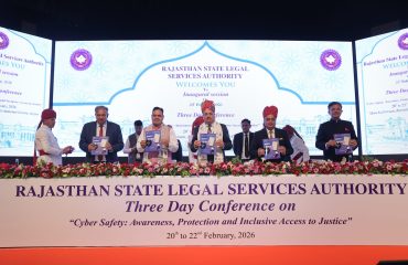 Inaugural Session on 20th Feburary, 2026 of Three Days Conference on “Cyber Safety: Awareness, Protection and Inclusive Access to Justice”