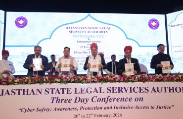Inaugural Session on 20th Feburary, 2026 of Three Days Conference on “Cyber Safety: Awareness, Protection and Inclusive Access to Justice”