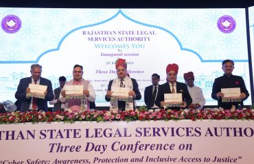 Inaugural Session on 20th Feburary, 2026 of Three Days Conference on “Cyber Safety: Awareness, Protection and Inclusive Access to Justice”