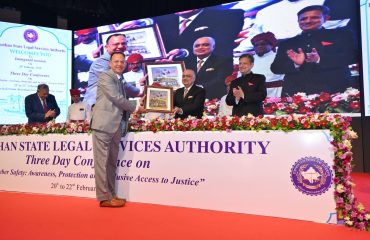 Inaugural Session on 20th Feburary, 2026 of Three Days Conference on “Cyber Safety: Awareness, Protection and Inclusive Access to Justice”