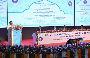 Working Session on 21th Feburary, 2026 of Three Days Conference on “Cyber Safety: Awareness, Protection and Inclusive Access to Justice”