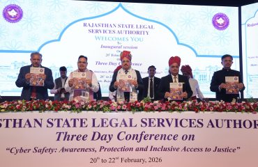 Inaugural Session on 20th Feburary, 2026 of Three Days Conference on “Cyber Safety: Awareness, Protection and Inclusive Access to Justice”