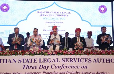 Inaugural Session on 20th Feburary, 2026 of Three Days Conference on “Cyber Safety: Awareness, Protection and Inclusive Access to Justice”