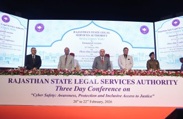 Working Session on 21th Feburary, 2026 of Three Days Conference on “Cyber Safety: Awareness, Protection and Inclusive Access to Justice”