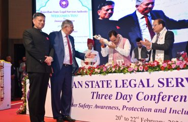 Inaugural Session on 20th Feburary, 2026 of Three Days Conference on “Cyber Safety: Awareness, Protection and Inclusive Access to Justice”