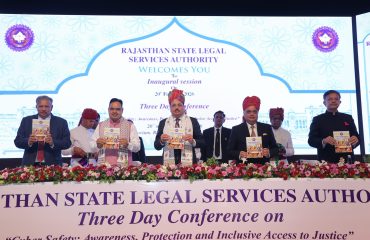 Inaugural Session on 20th Feburary, 2026 of Three Days Conference on “Cyber Safety: Awareness, Protection and Inclusive Access to Justice”