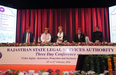 Inaugural Session on 20th Feburary, 2026 of Three Days Conference on “Cyber Safety: Awareness, Protection and Inclusive Access to Justice”