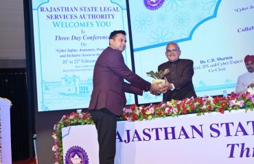 Working Session on 21th Feburary, 2026 of Three Days Conference on “Cyber Safety: Awareness, Protection and Inclusive Access to Justice”