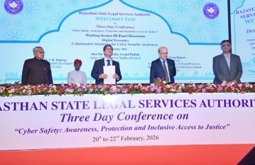 Working Session on 21th Feburary, 2026 of Three Days Conference on “Cyber Safety: Awareness, Protection and Inclusive Access to Justice”