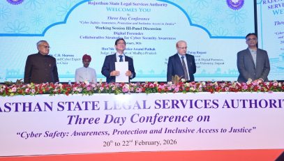 Working Session on 21th Feburary, 2026 of Three Days Conference on “Cyber Safety: Awareness, Protection and Inclusive Access to Justice”
