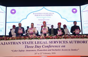 Inaugural Session on 20th Feburary, 2026 of Three Days Conference on “Cyber Safety: Awareness, Protection and Inclusive Access to Justice”