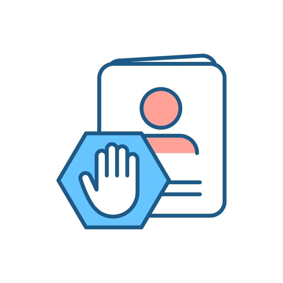 citizenship-service-rgb-color-icon-vector