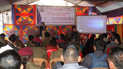 Dr. Ram Krushna Das State Informatics Officer, NIC Mizoram highlighted the Technical aspects on e-Challa