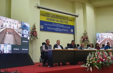 Picture of Debriefing Meeting for State Level Mock Exercise on Flood and Landslide Disaster in Mizoram