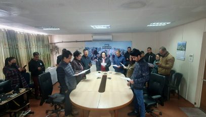 Picture of NIC Staff Oath Taking