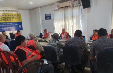 Picture of State Level Mock Exercise on Flood and Landslide Disaster in Mizoram