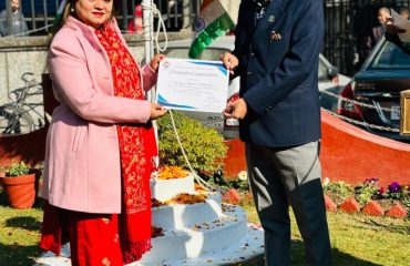 छिहत्तरवाँ  गणतंत्र दिवस वित्त निदेशालय देहरादून