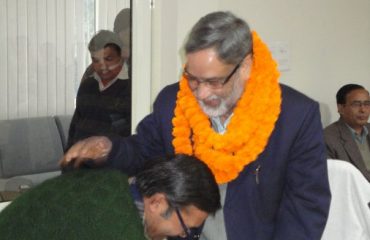 श्री शरद चंद्र पांडे निदेशक का विदाई समारोह