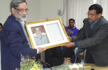 श्री शरद चंद्र पांडे निदेशक का विदाई समारोह