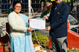 छिहत्तरवाँ  गणतंत्र दिवस वित्त निदेशालय देहरादून
