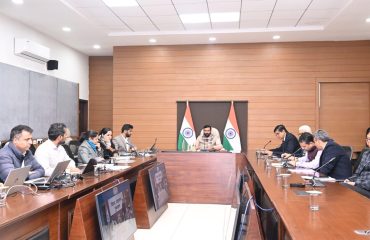 Review of Samadhan Grievances with District authorities.