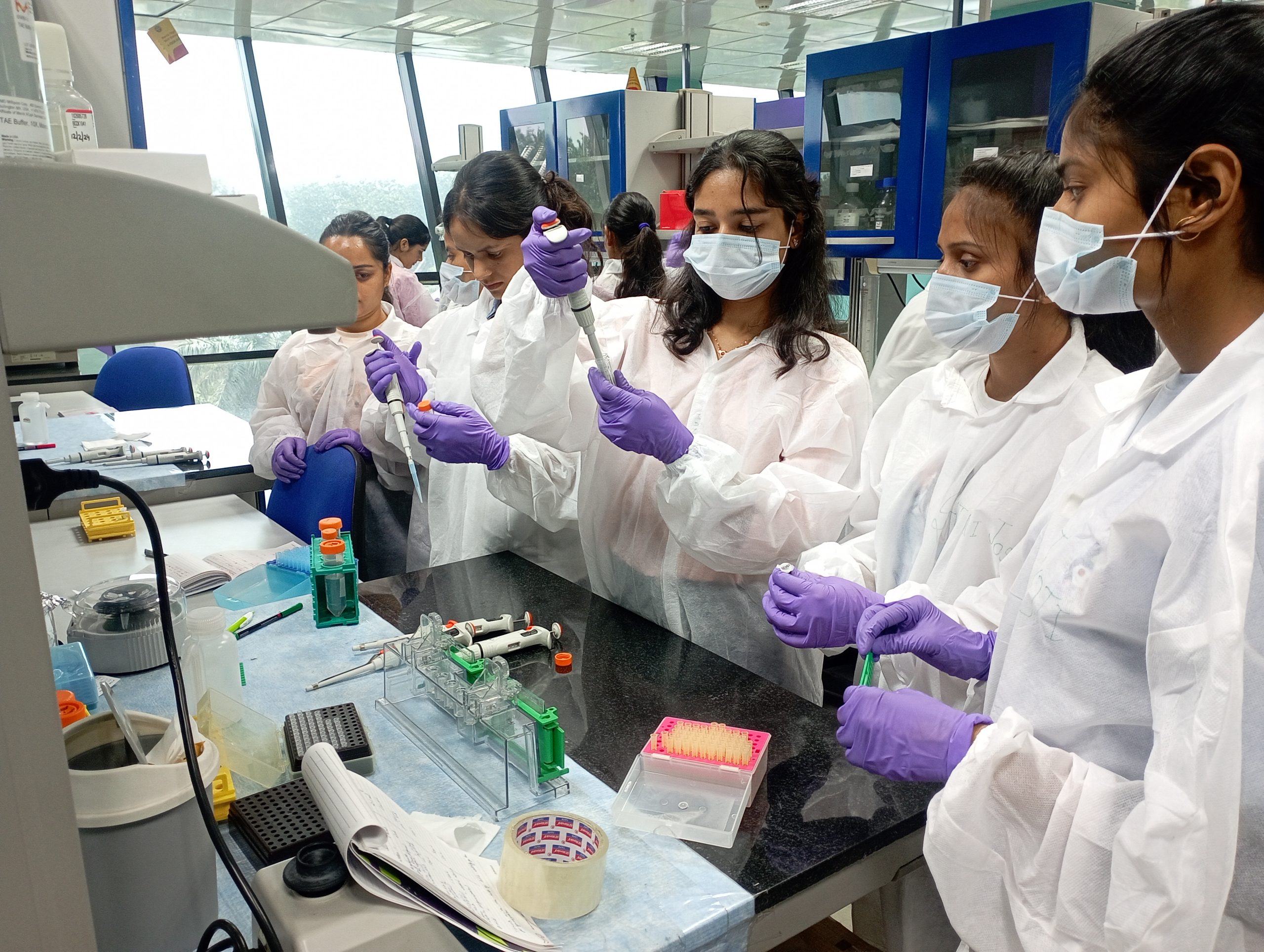 Hands on Training by Students