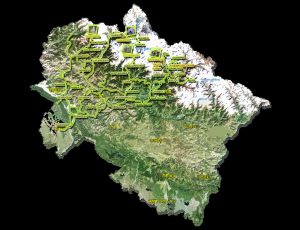 Id. Plastic Waste Dump Sites Char Dham Route & Dehradun City using HR Sat Data