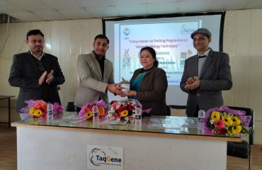 5 days hands-on Skill Development Training programme on Fundamentals of Molecular Biology