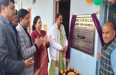 Inauguration of STEM Lab Established by USERC at Saraswati Vidya Mandir Nathuwawala