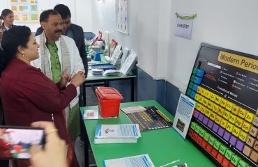 Inauguration of STEM Lab Established by USERC at Saraswati Vidya Mandir, Nathuwawala