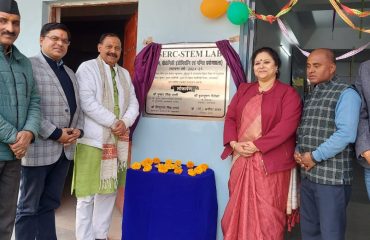 Inauguration of STEM Lab Established by USERC at Saraswati Vidya Mandir Nathuwawala