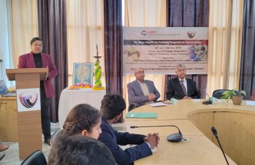 Three Day Hands On Training Program on Agroecology