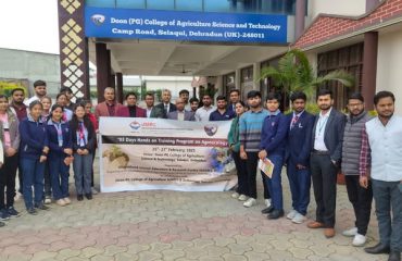 Three Day Hands On Training Program on Agroecology