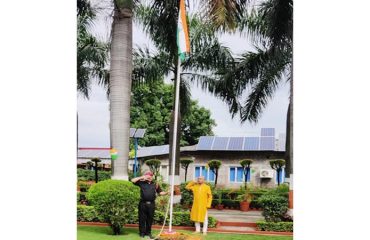 independence day Flag unfurl
