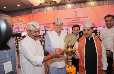 Hon'ble CM,Shri Pushkar Singh Dhami and Union Minister Dr. Virendra Kumar , Chintan Shivir 2025,,Dehradun,Uttarakhand