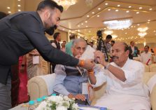 Secretary Sir Dr. Neeraj Kharwal, Social Welfare ,Uttarakhand and Dr. Virendra Kumar,Union Minister (SJ&E) Chintan Shivir 2025,Dehradun;?>