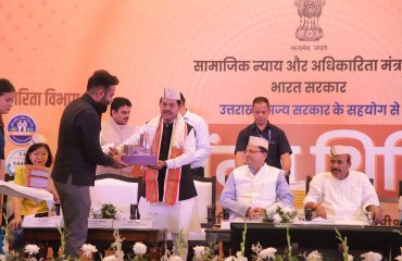 Secretary Sir Dr. Neeraj Kharwal, Social Welfare ,Uttarakhand and Shri B.L. Verma, Union Ministers of State (SJ&E),Chintan Shivir 2025,Dehradun