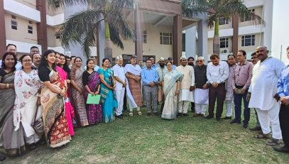After the conclusion of the meeting, the Director Sir, subordinate officers, and the nominated dignitaries...