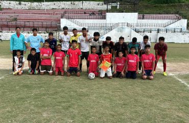 On 17th June 2025, the Social Welfare Department, Almora, held a football competition to raise awareness about drug abuse among students.