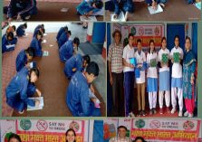 A painting competition was organized in the schools of Champawat district under the Nasha Mukt Bharat Abhiyaan June 2025;?>