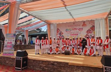 The district administration in Almora organized a three-day (March 9-11, 2025) drug-free Holi festival, which was inaugurated by Honorable Union Minister of State Ajay Tamta.