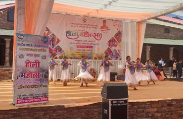 The district administration in Almora organized a three-day (March 9-11, 2025) drug-free Holi festival, which was inaugurated by Honorable Union Minister of State Ajay Tamta.